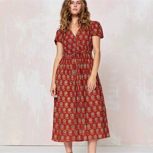 🆕Christy Dawn The Dawn Dress In Sienna Sunflower Farm to Closet Large NWT